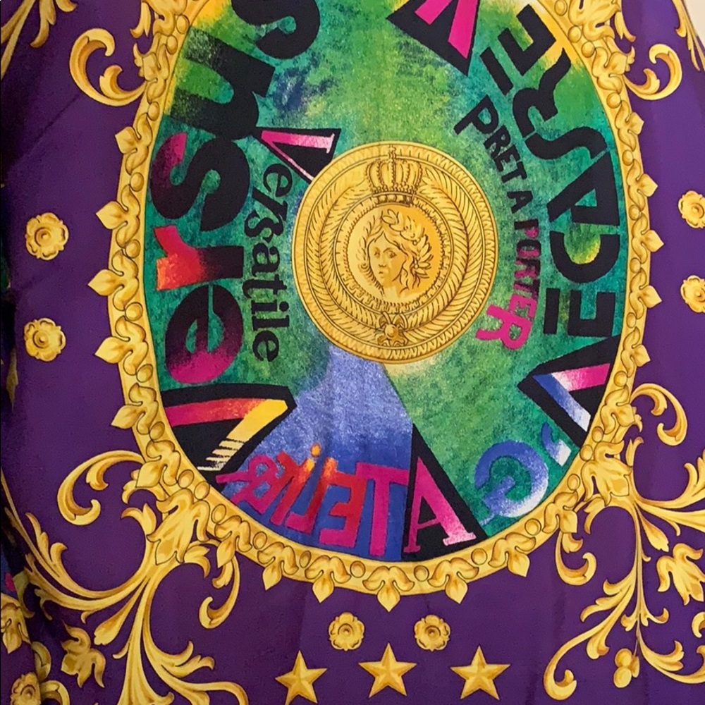 Vintage Versace one of a kind Zippered Versus